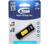 Team USB Disk C141 - Clé USB - 32 Go - USB 2.0 - jaune