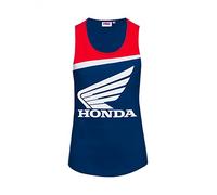 Team HRC 2018 Débardeur pour Femme Bleu Tailles MotoGP MXGP, Bleu, Womens (XL) UK Size 18 Chest 37 inch