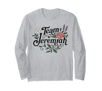 Team Jeremiah Floral Soutien Homme Femme Vintage Manche Longue