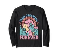 Team Jeremiah Forever Forever Floral Retro Groovy Enfants Manche Longue