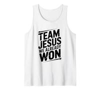 Team Jesus Nous Avons déjà remporté la Victoire de la Foi chrétienne Débardeur