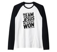 Team Jesus Nous Avons déjà remporté la Victoire de la Foi chrétienne Manche Raglan