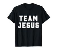 Team Jesus Religious College Group Christian Faith T-Shirt Graphique avec Valeur