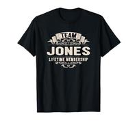 Team Jones Lifetime Membership Retro Nom de Famille Vintage T-Shirt