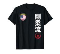 Team Karate Goju Ryu USA Flag Kanji Japanese Martial Arts T-Shirt