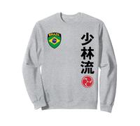 Team Karate Shorin RYU Brazil Flag Japanese Martial Arts Sweatshirt