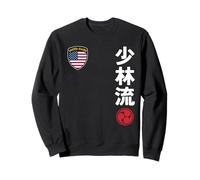 Team Karate Shorin Ryu USA Flag Japanese Martial Arts Sweatshirt