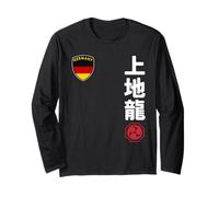 Team Karate Uechi RYU German Flag Japanese Martial Arts Manche Longue