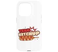Team Ketchup Corn Dog Lover Coque pour iPhone 15 Pro