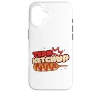 Team Ketchup Corn Dog Lover Coque pour iPhone 16