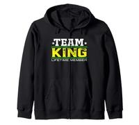 Team King Lifetime Member Surname Last Name Tree Reunion Sweat à Capuche