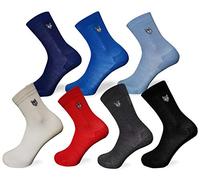 Team Magnus Tundra wolf chaussettes 80% laine - lot de 3 paires - chaussettes thermiques ultra fines extrêmement chaudes (25-28 Bleu Clair)