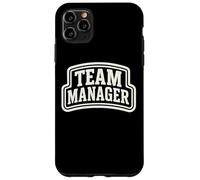 Team Manager Varsity Style Text Homme Femme Coque pour iPhone 11 Pro Max