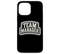 Team Manager Varsity Style Text Homme Femme Coque pour iPhone 13 Pro Max