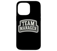 Team Manager Varsity Style Text Homme Femme Coque pour iPhone 14 Pro Max