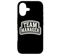 Team Manager Varsity Style Text Homme Femme Coque pour iPhone 17