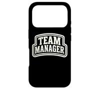 Team Manager Varsity Style Text Homme Femme Coque pour iPhone 17 Pro