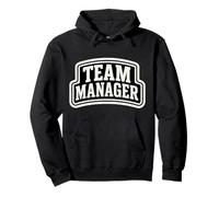 Team Manager Varsity Style Text Homme Femme Sweat à Capuche