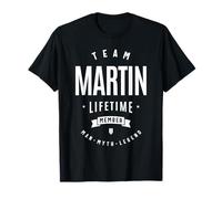 Team Martin Nom Amusant pour Membre à Vie Martin T-Shirt