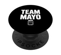 Team Mayo : Les Amateurs de Mayonnaise ultimes PopSockets PopGrip Adhésif
