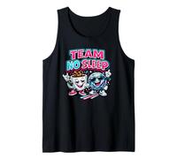 Team No Sleep - Équipe de fête drôle Débardeur