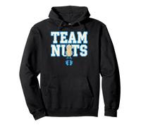 Team Nuts Mascotte cacahuète et Empreintes Sweat à Capuche