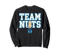 Team Nuts Mascotte cacahuète et Empreintes Sweatshirt