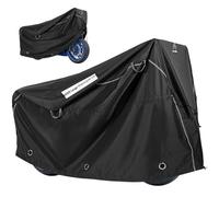 TeamObsidian Housse de Velo - Bache Exterieur et Transport Imperméable pour 3 Vélos - Abri en Matériau Ripstop très Résistant - Protection Constante en toutes Saisons
