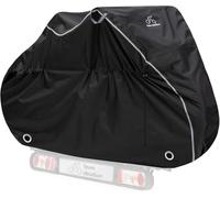 Team Obsidian Housse Velo Exterieur Protection - Bache Velo Exterieur 300D pour 1 à 3 Vélos - Housse de Vélo Impermeable pour le Voyage et le Transport - Bâche Extérieur Imperméable