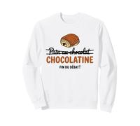Team Pain au Chocolat ou chocolatine drôle débat Humour Sweatshirt