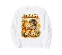 Team Punch Peluche bébé Singe câlin Safari Sweatshirt