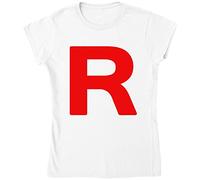 Team R Letter Symbol Rocket Jesse and James T-shirt pour femme - Blanc - Medium