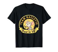 Team Raclette - Humour Cheese et Souris Fondue Addict poêlon T-Shirt