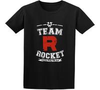 Team Rocket Men's T-Shirt Unisex Mens Tees Black M