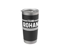 Team Rohan - Nom de famille Gobelet isotherme en acier inoxydable double paroi