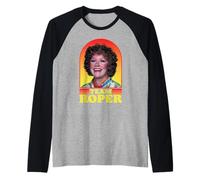 Team Roper Mrs Helen Roper Three's Company 80's Vibe Manche Raglan