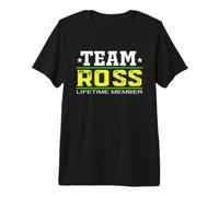 Team Ross Lifetime Member Surname Last Name Tree Reunion T-Shirt Haut de Gamme