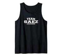 Team Saez | Nom de Famille Fier, Cadeau de Famille Débardeur