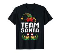 Team Santa Shirt Funny Family Matching Christmas Elf Squad T-Shirt