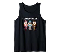 Team Soldiers Casse-Noisette Assorti Motif de Vacances Amusant Débardeur