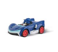 Carrera Voiture RC Mini Team Sonic Racing Échelle 1:43 Bleu