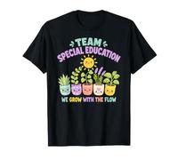 Team Sped Grow with The Flow Cute Special Education Prof T-Shirt