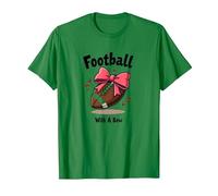 Team Spirit in My Hair Nœud de Football pour Fan de Pom-Pom Girl T-Shirt, Homme, Vert Kelly, XXL
