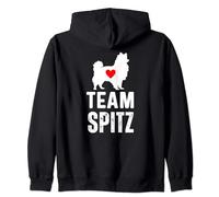 Team spitz cadeau amoureux des chiens chien spitz Sweat à Capuche