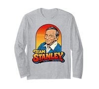 Team Stanley! Funny Roper Romp Vintage Three's Company 80's Manche Longue