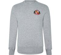Team Sunder Sunderland Small Crest Sweatshirt Adults Gris Moyen Male