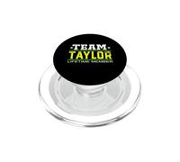 Team Taylor Lifetime Member Surname Last Name Tree Reunion PopSockets PopGrip pour MagSafe