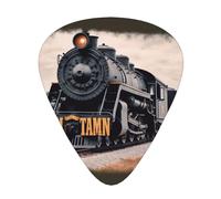 Team Train Lot de 12 médiators imprimés confortables et polyvalents pour tous les styles de guitare et joueurs