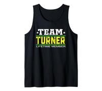 Team Turner Lifetime Member Surname Last Name Tree Reunion Débardeur