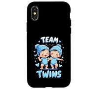 Team Twins Gender dévoile Ses Nouveaux Jumeaux Coque pour iPhone X/XS
